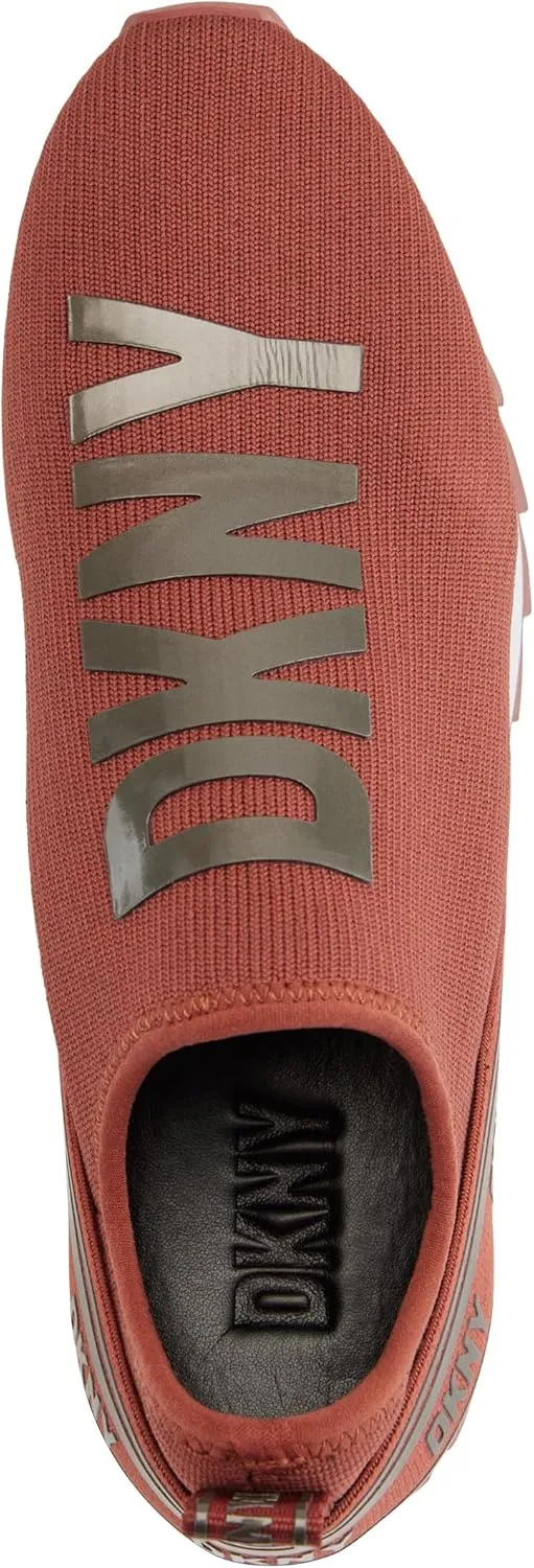 DKNY Women's Abbi Logo Slip-on Running Sneaker