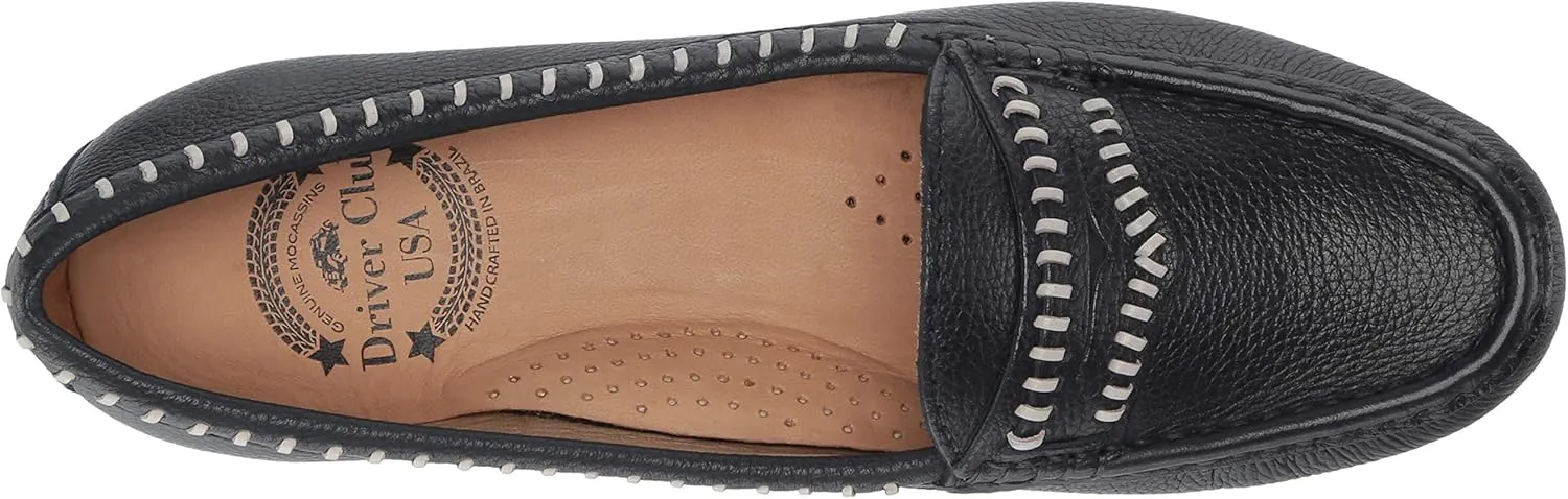 Driver Club USA Women's Leather Made in Brazil Maple Ave Loafer