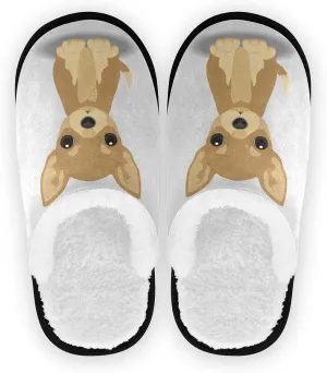 Dussdil Home House Slippers Travel Slipper Soft Memory Foam Slipper Non Slip for Women Men Hotel Bedroom Shoes Slippers