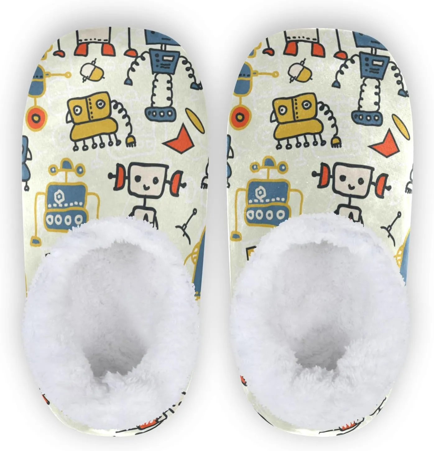 Dussdil Home Winter Slippers Spa Travel House Slipper Soft Memory Foam Slipper Non Slip for Hotel Bedroom Shoes Slippers