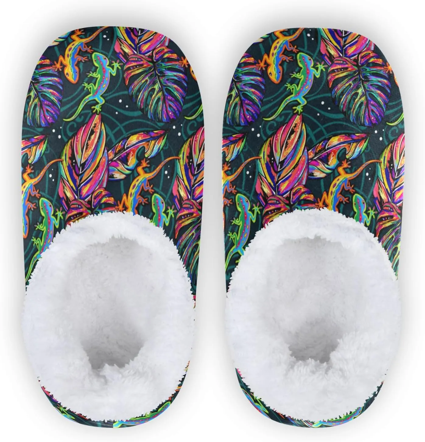 Dussdil Home Winter Slippers Spa Travel House Slipper Soft Memory Foam Slipper Non Slip for Hotel Bedroom Shoes Slippers