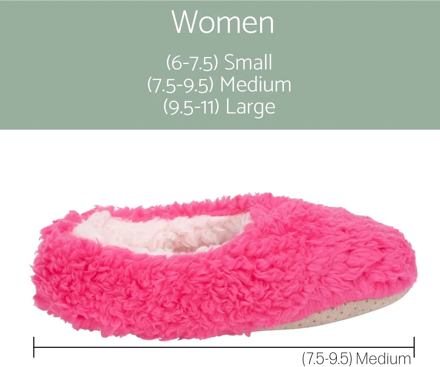 Elanze Designs Two Tone Womens Plush Lined Cozy Non Slip Indoor Soft Slippers