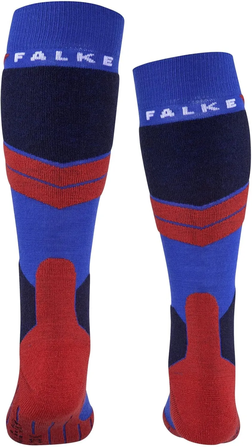 FALKE Unisex Kids SK4 Advanced Ski Socks, Light, Quick Dry Merino Wool, 1 Pair