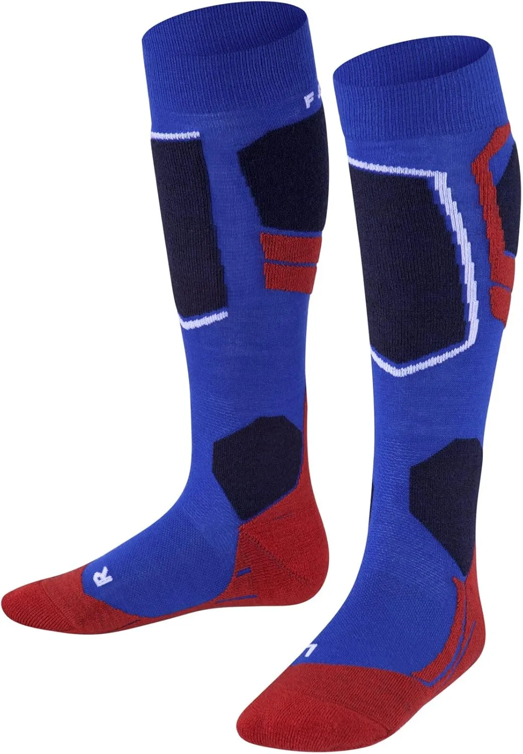 FALKE Unisex Kids SK4 Advanced Ski Socks, Light, Quick Dry Merino Wool, 1 Pair