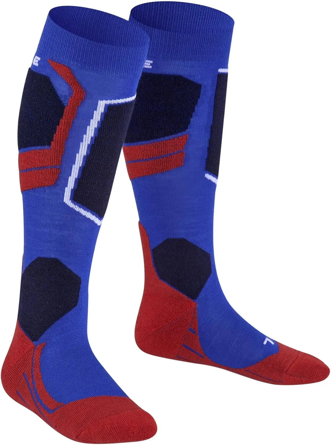 FALKE Unisex Kids SK4 Advanced Ski Socks, Light, Quick Dry Merino Wool, 1 Pair