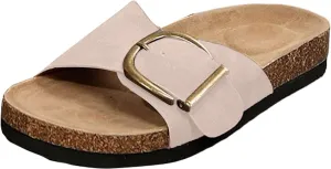 Fashion Slides Slippers for Summer Ladies New Flat Bottom One Word Pillar Fashion Casual Soft Bottom Retro Outer Wear