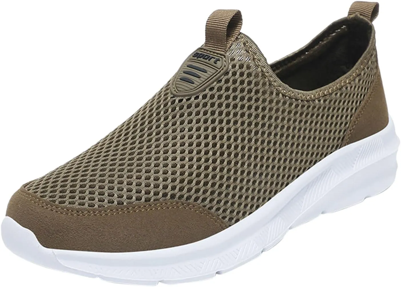 Fashion Summer Men Breathable Mesh Shallow Lace Up Casual Shoes Sneaker Odor Eliminator Men's Classic Leather Sneaker