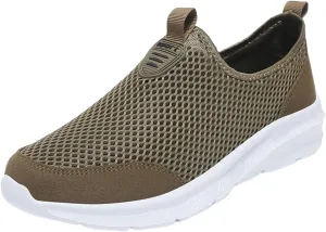 Fashion Summer Men Breathable Mesh Shallow Lace Up Casual Shoes Sneaker Odor Eliminator Men's Classic Leather Sneaker
