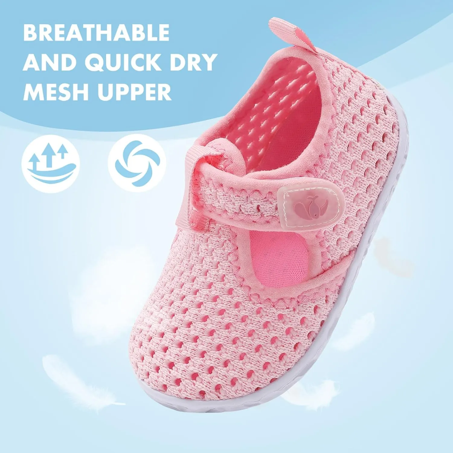 FEETCITY Baby Boys Girls Water Sport Shoes Barefoot Kids Aqua Socks Quick-Dry Beach Swim Pool Shoes