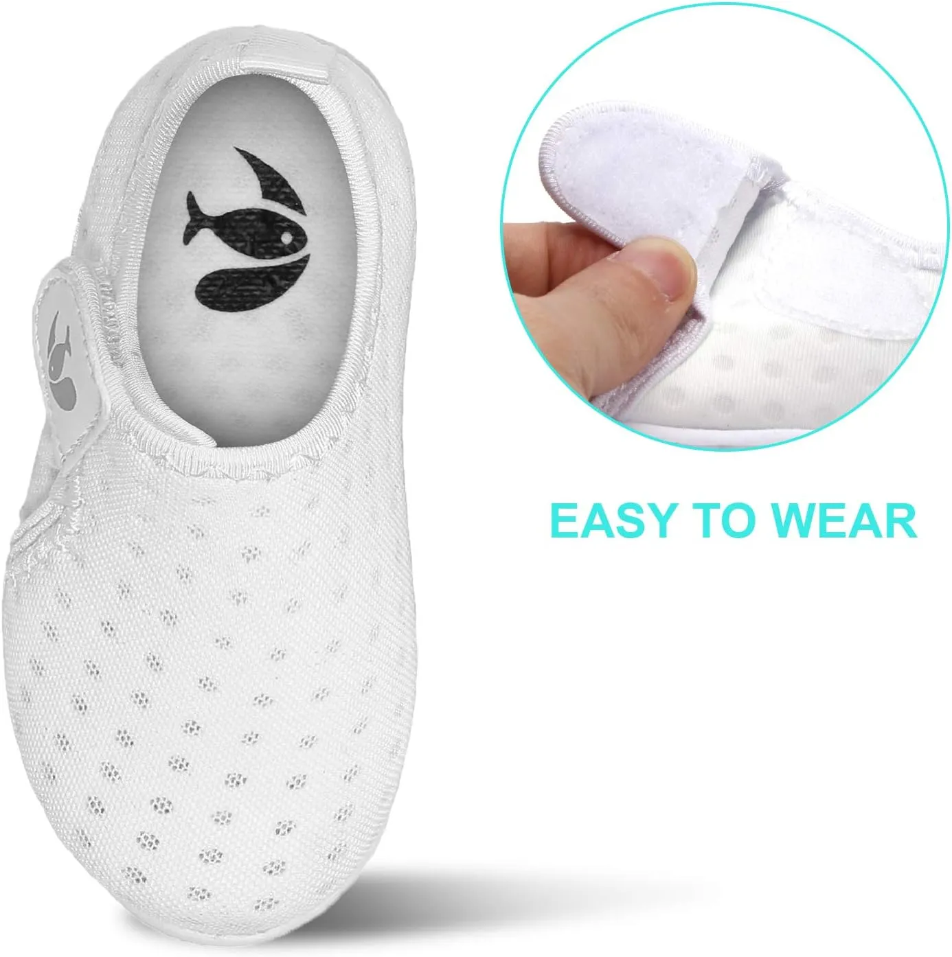 FEETCITY Baby Boys Girls Water Sport Shoes Barefoot Kids Aqua Socks Quick-Dry Beach Swim Pool Shoes