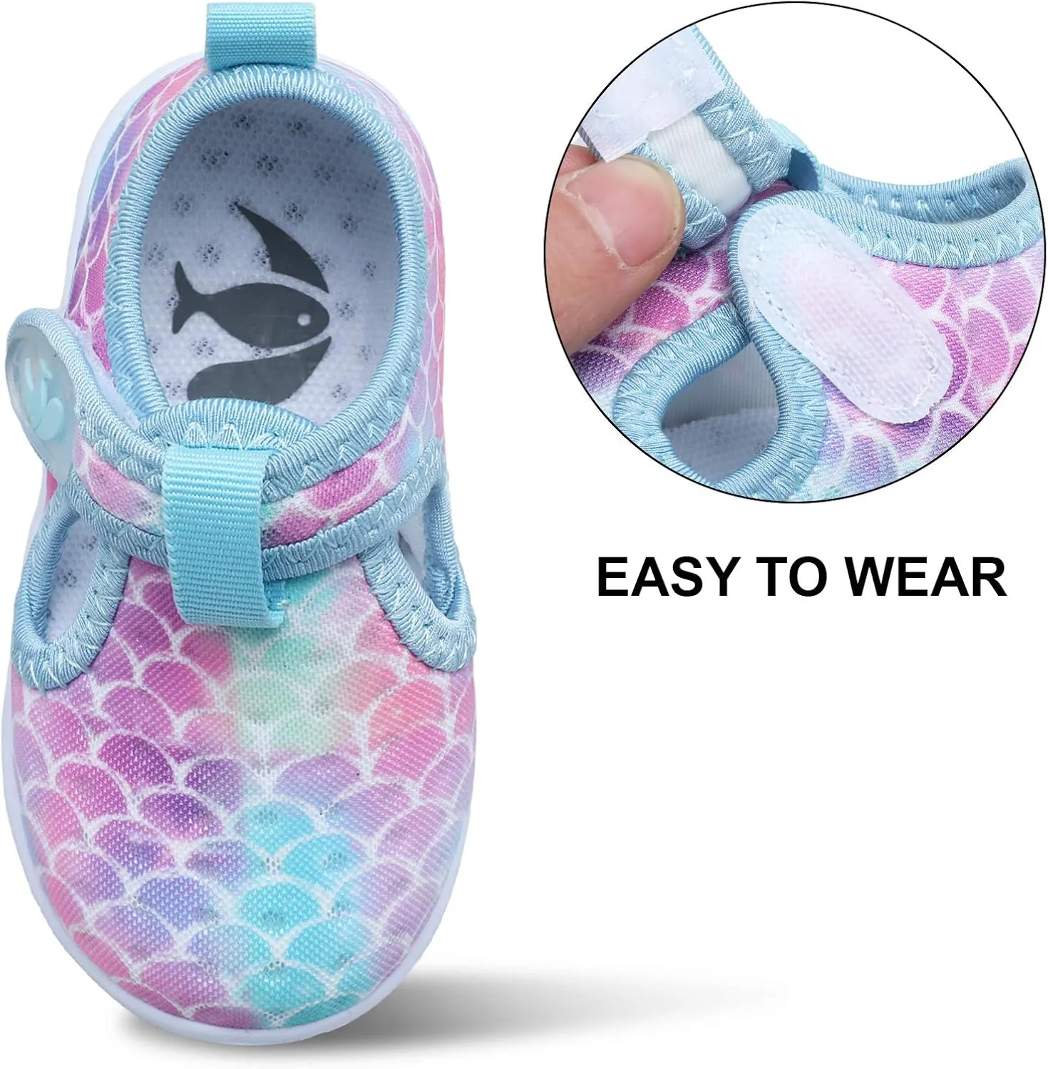 FEETCITY Baby Boys Girls Water Sport Shoes Barefoot Kids Aqua Socks Quick-Dry Beach Swim Pool Shoes