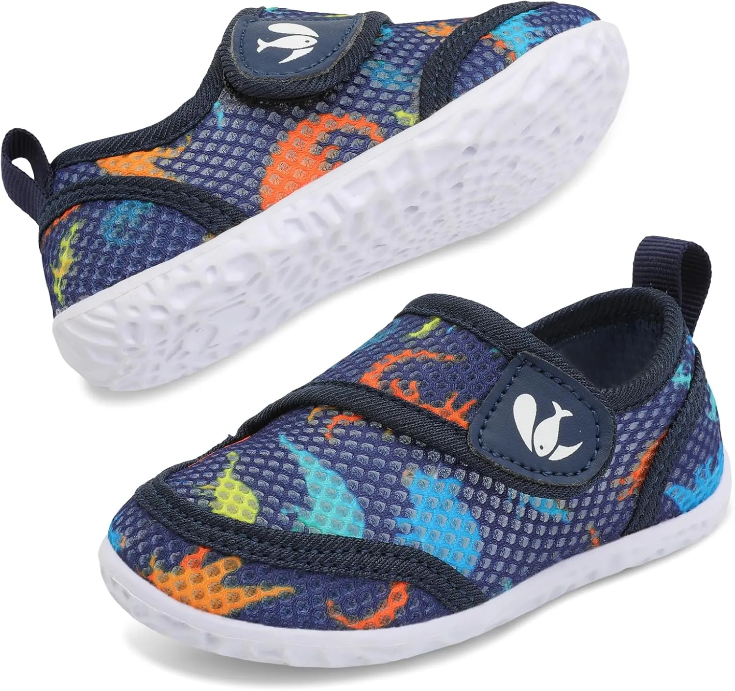FEETCITY Toddler Water Shoes Boys Girls Swim Shoes Quick Dry Kids Aqua Socks Barefoot for Beach Swimming Pool