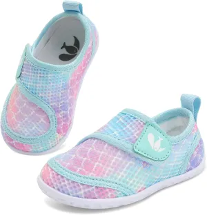 FEETCITY Toddler Water Shoes Boys Girls Swim Shoes Quick Dry Kids Aqua Socks Barefoot for Beach Swimming Pool