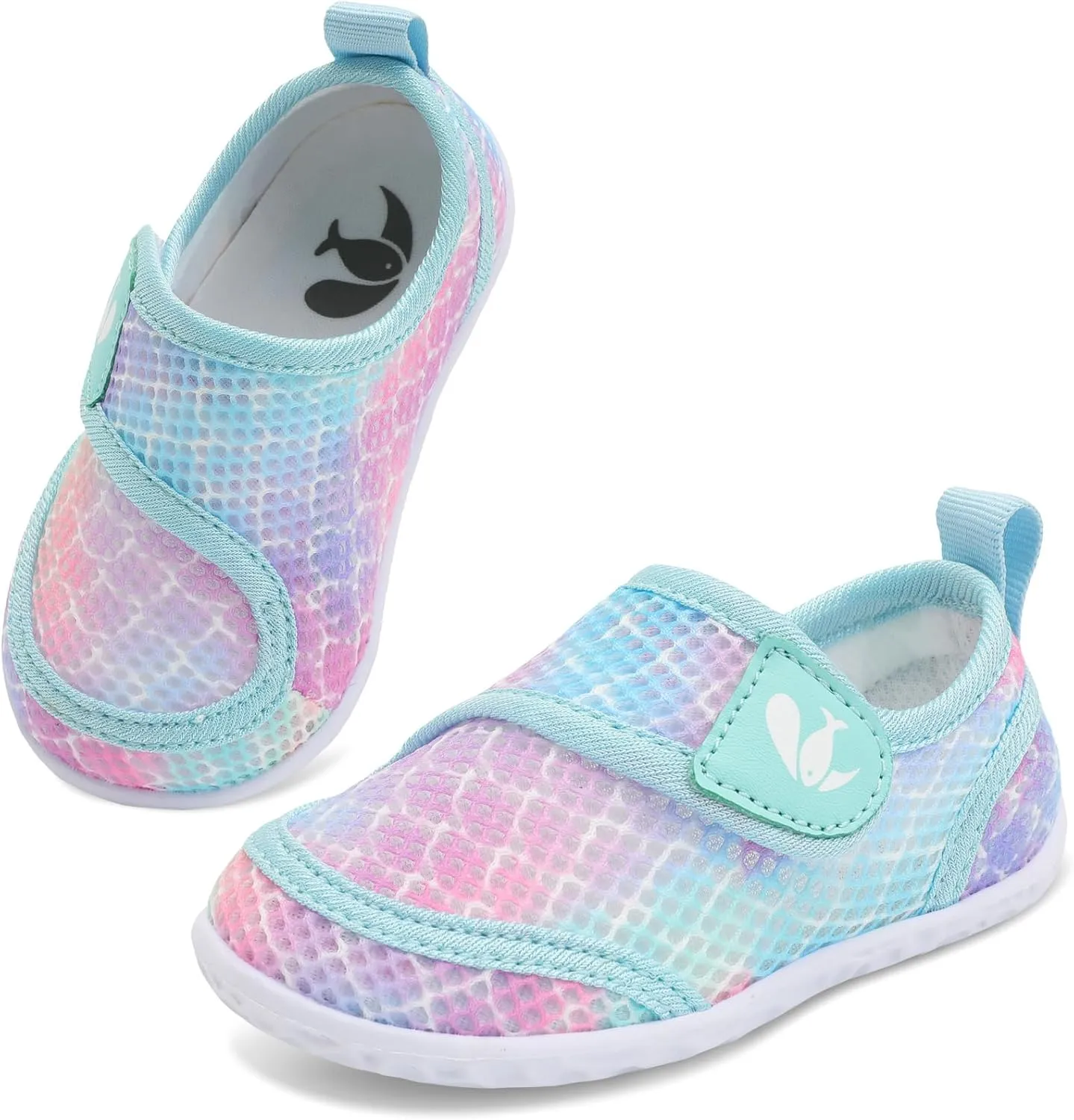 FEETCITY Toddler Water Shoes Boys Girls Swim Shoes Quick Dry Kids Aqua Socks Barefoot for Beach Swimming Pool