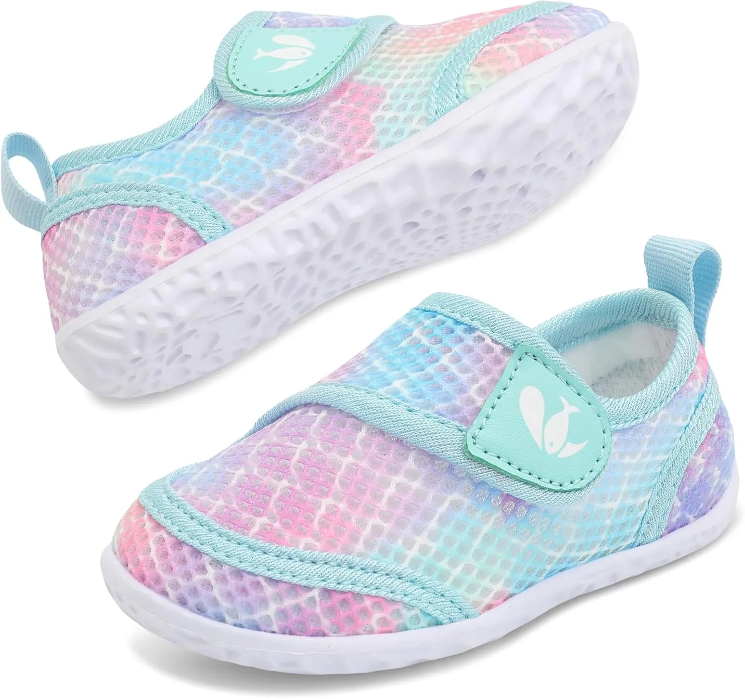 FEETCITY Toddler Water Shoes Boys Girls Swim Shoes Quick Dry Kids Aqua Socks Barefoot for Beach Swimming Pool