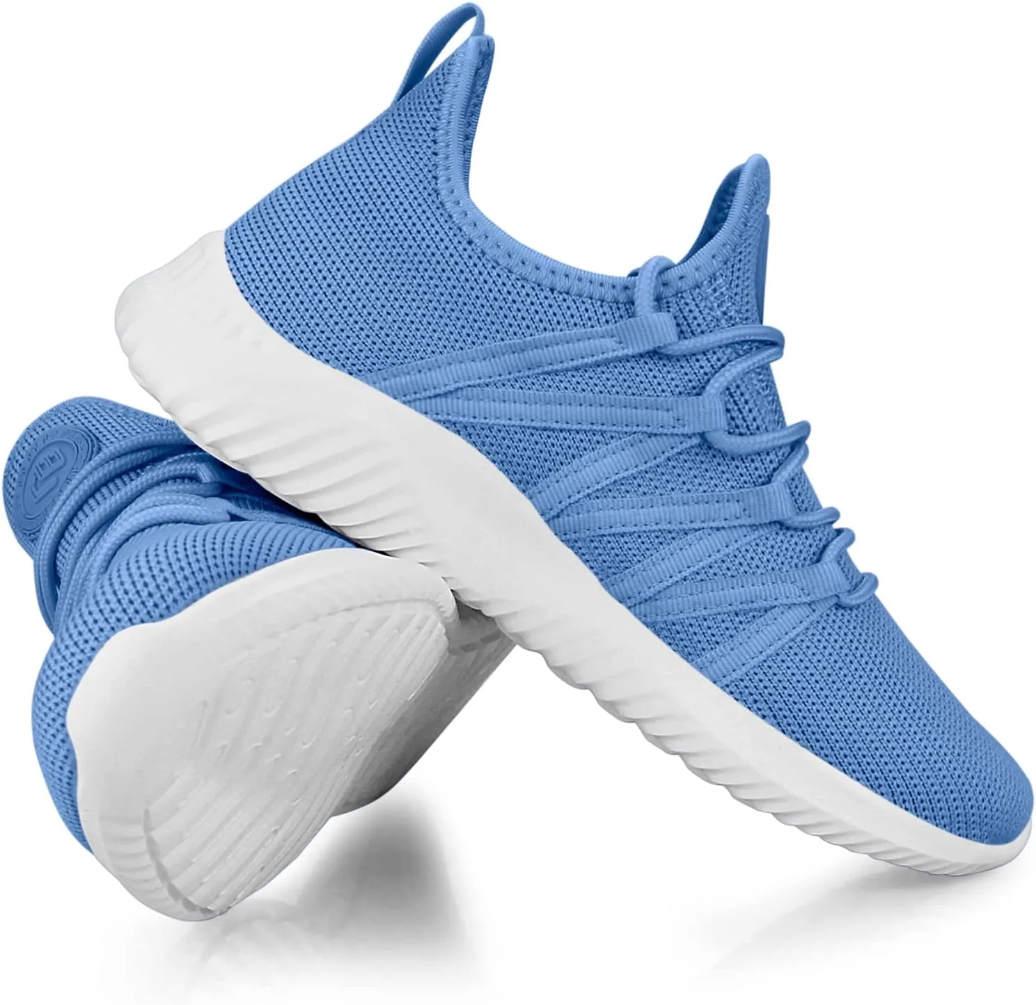 Feethit Womens Slip On Running Shoes Non Slip Walking Shoes Lightweight Gym Workout Shoes Breathable Fashion Sneakers