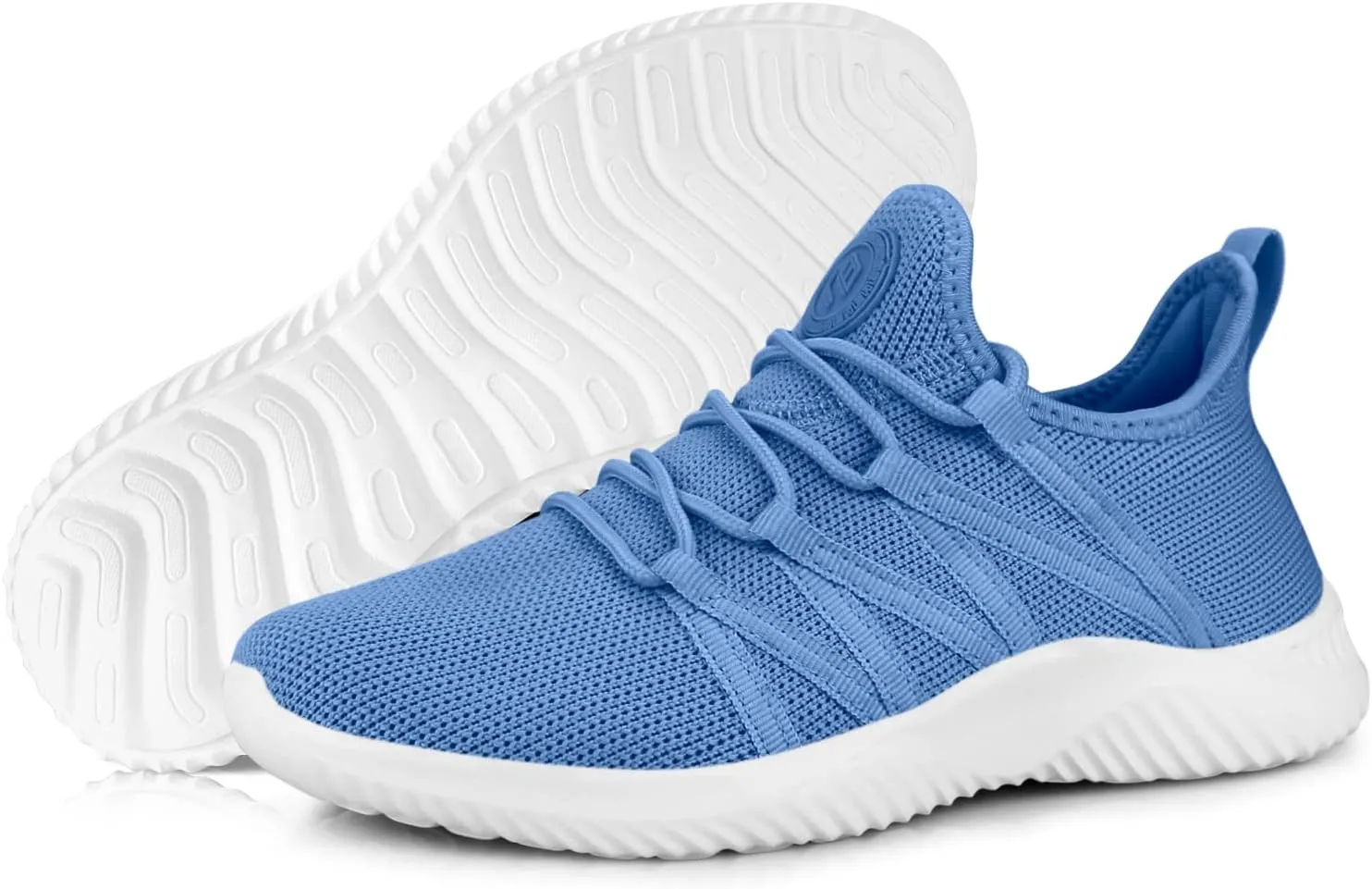 Feethit Womens Slip On Running Shoes Non Slip Walking Shoes Lightweight Gym Workout Shoes Breathable Fashion Sneakers