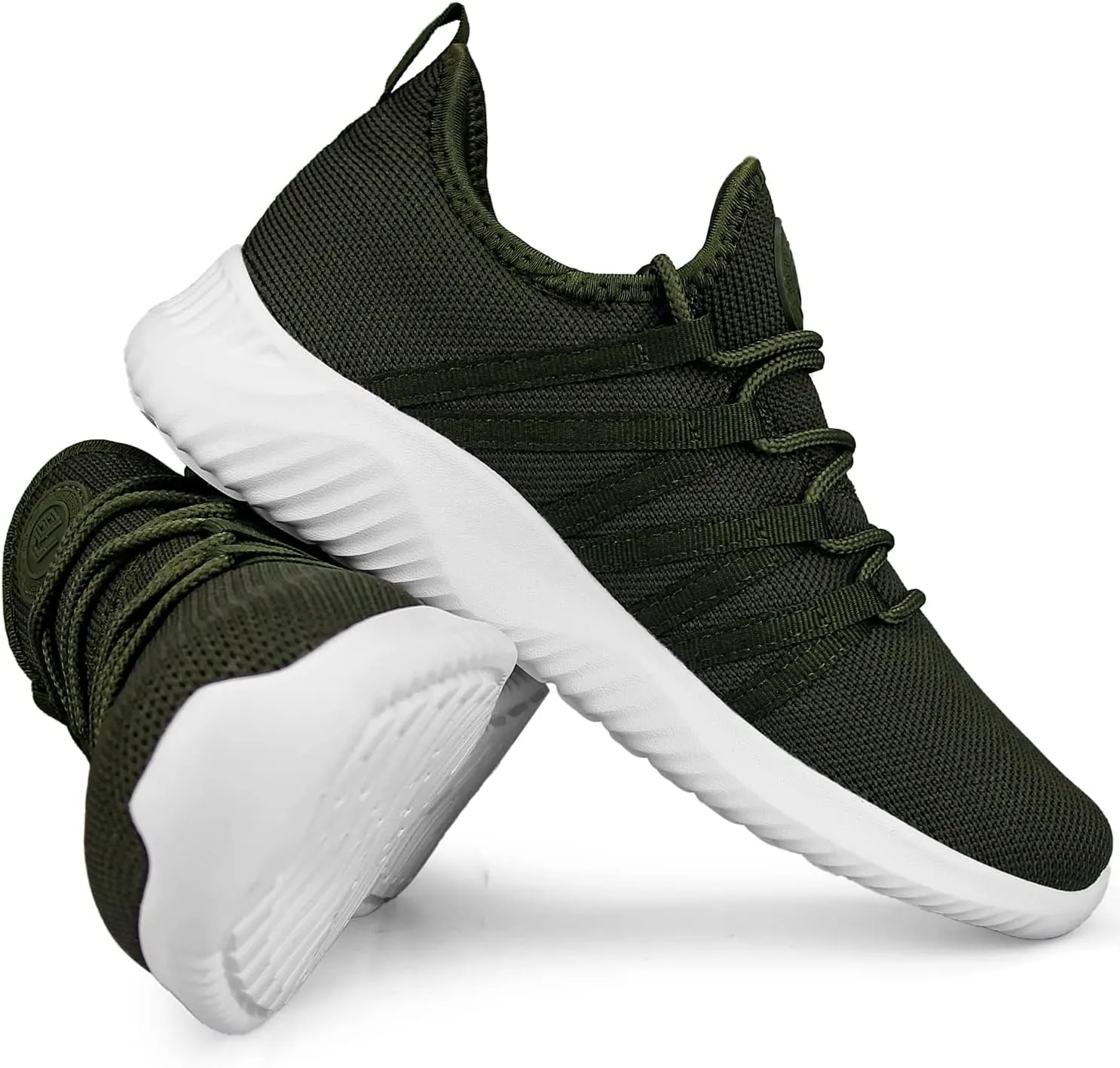 Feethit Womens Slip On Running Shoes Non Slip Walking Shoes Lightweight Gym Workout Shoes Breathable Fashion Sneakers