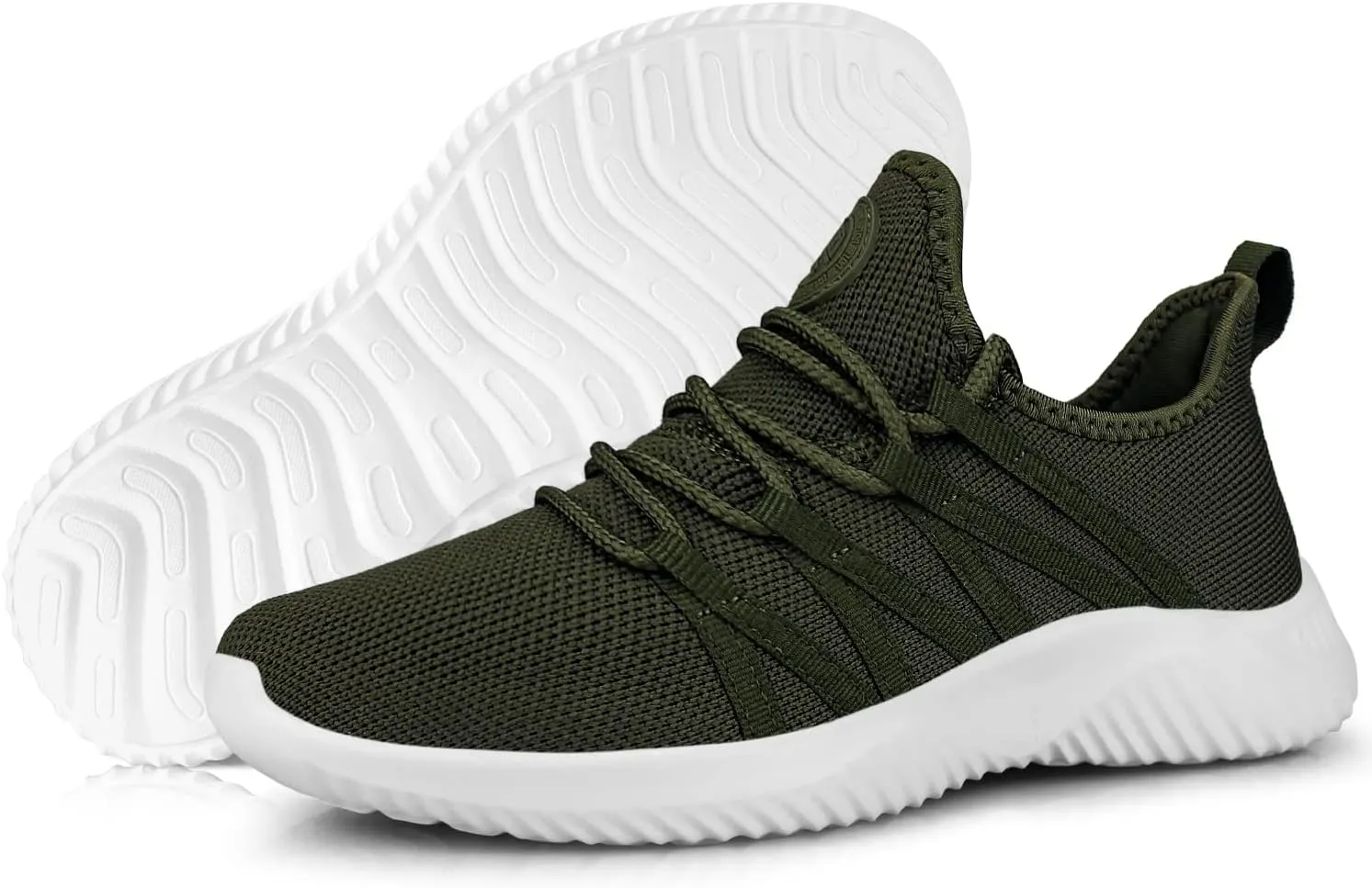Feethit Womens Slip On Running Shoes Non Slip Walking Shoes Lightweight Gym Workout Shoes Breathable Fashion Sneakers