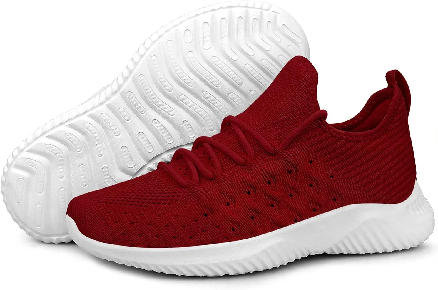 Feethit Womens Slip On Walking Shoes Non Slip Running Shoes Breathable Workout Shoes Lightweight Gym Sneakers