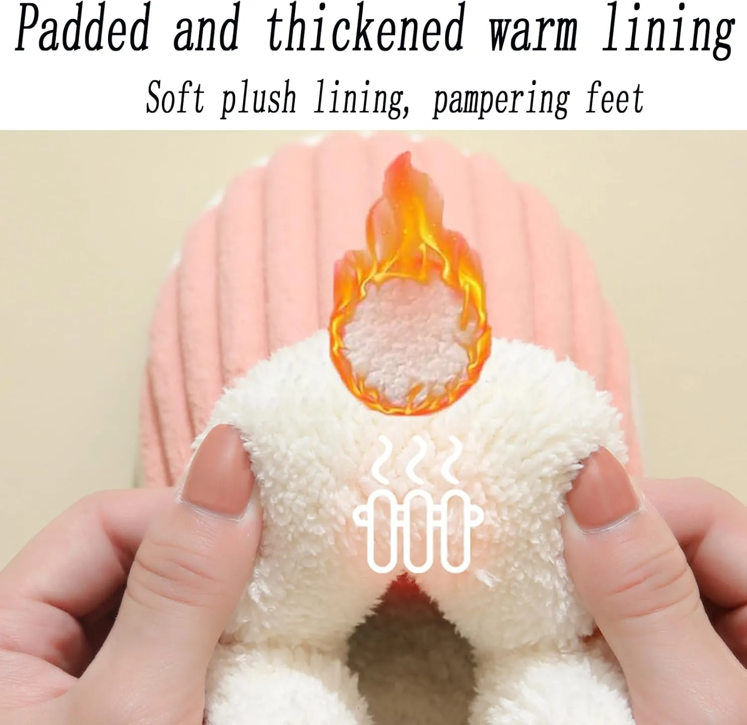 FETNHU Pluffi The Cozy & Stylish Slipper, Pluffi Slipper Booties for Women Men, Pluffi Shoes, Winter Warm Plush Slippers (Brown,Women4.5-5.5/Men3.5-4.5)