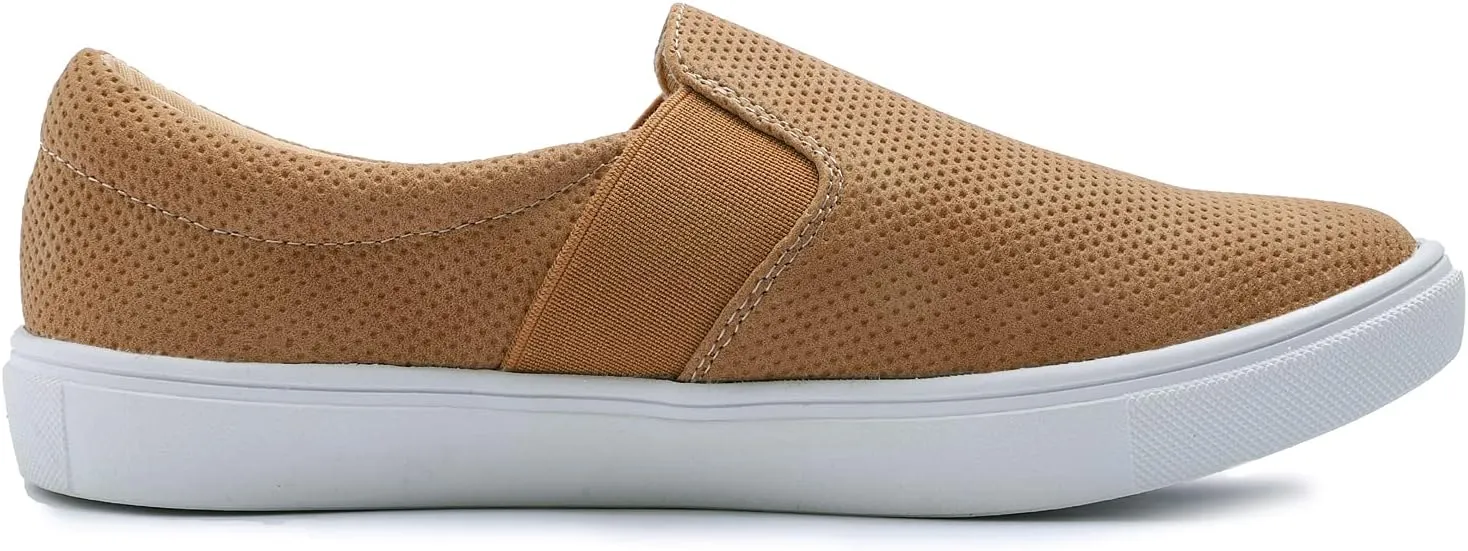 FEVERSOLE Women's Casual Slip On Sneaker Comfort Walking Loafer Flats