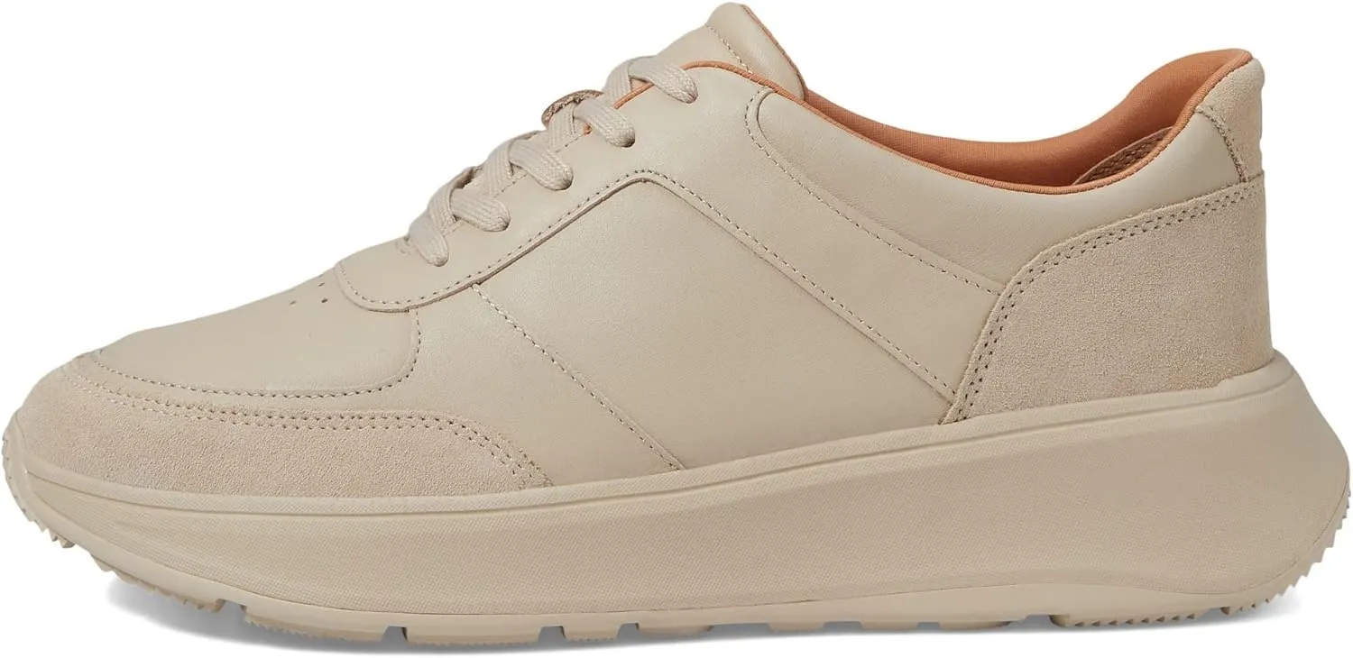 FitFlop Women's F-Mode Leather/Suede Flatform Sneakers