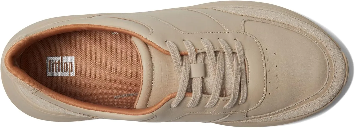 FitFlop Women's F-Mode Leather/Suede Flatform Sneakers