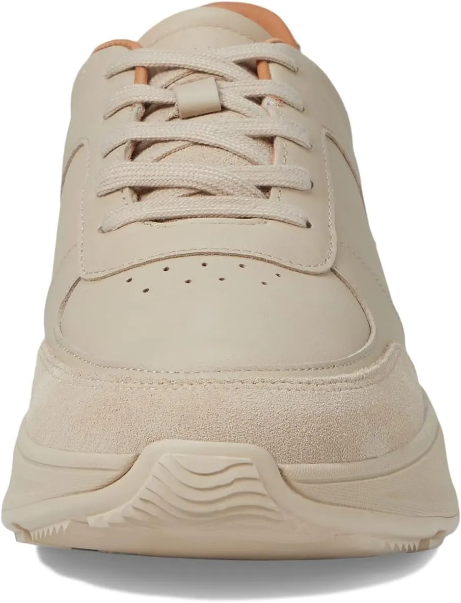 FitFlop Women's F-Mode Leather/Suede Flatform Sneakers