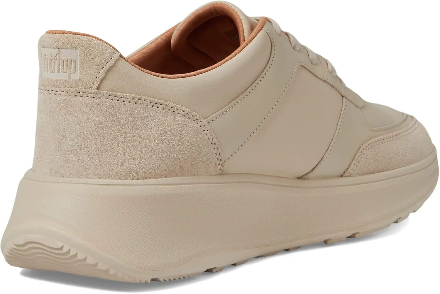 FitFlop Women's F-Mode Leather/Suede Flatform Sneakers