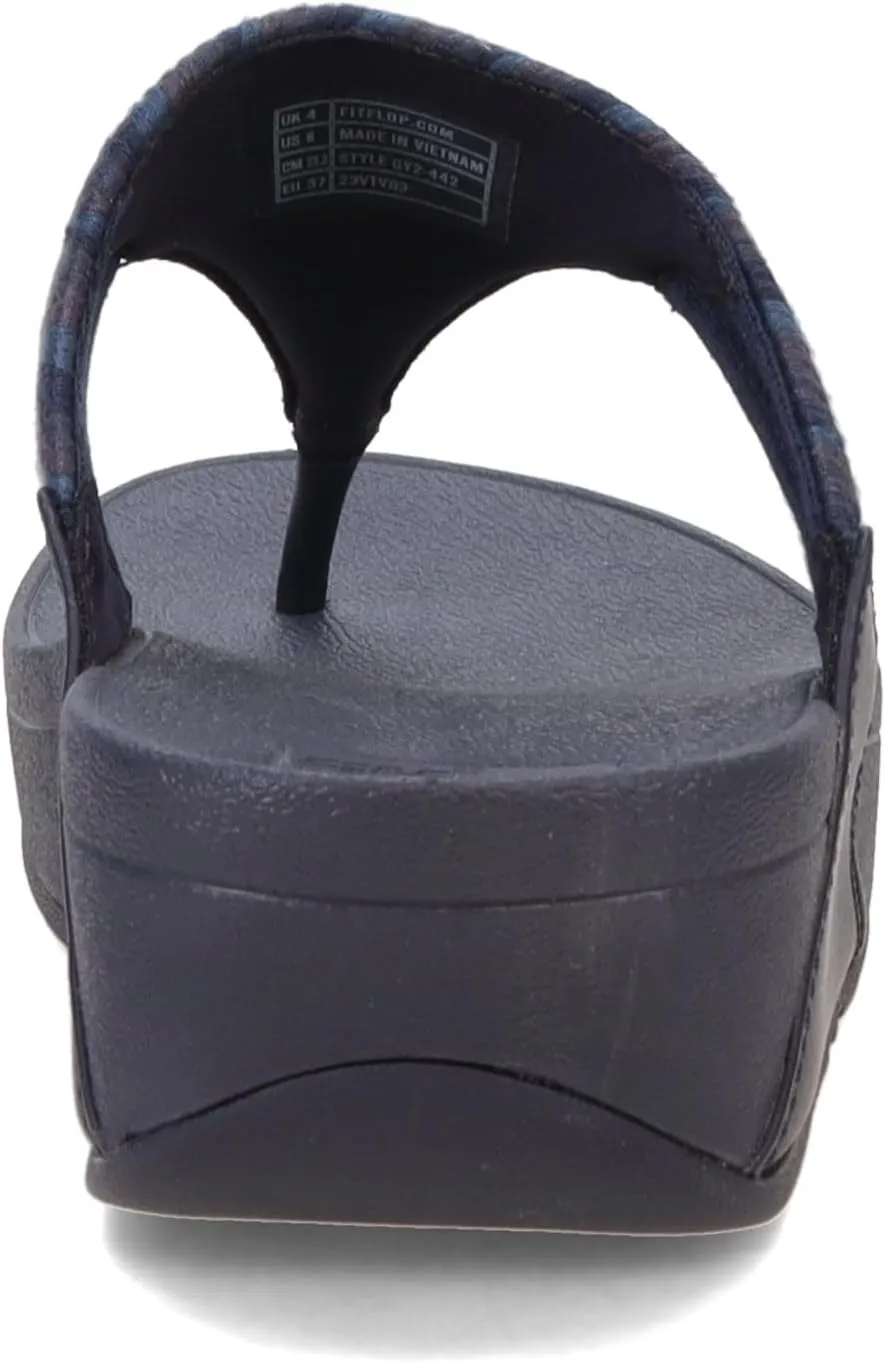 FitFlop Women's, Lulu Art Webbing Thong Sandal