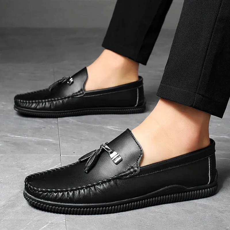 Fitzgerald Tassel Leather Loafer