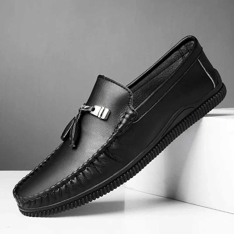 Fitzgerald Tassel Leather Loafer