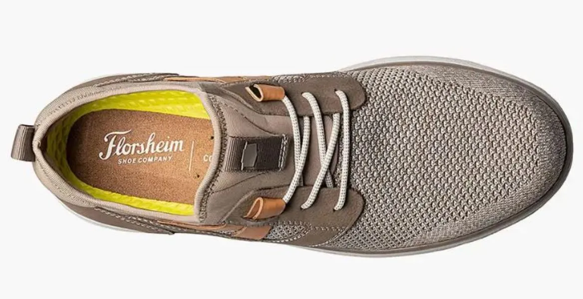 Florsheim Mushroom Venture Knit Plaint Toe Lace Up Men's Sneakers 14315-051