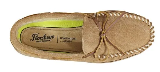 Florsheim Sand Cozzy Moc Toe Tie Slipper 12184-269