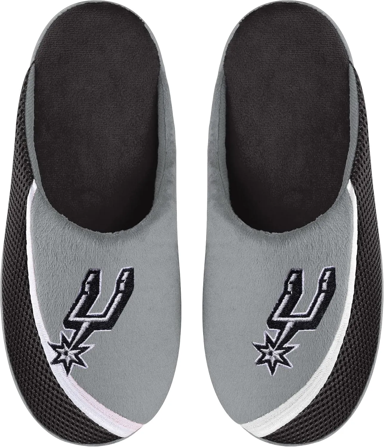 FOCO Men's NBA 2022 Big Logo Color Edge Slipper