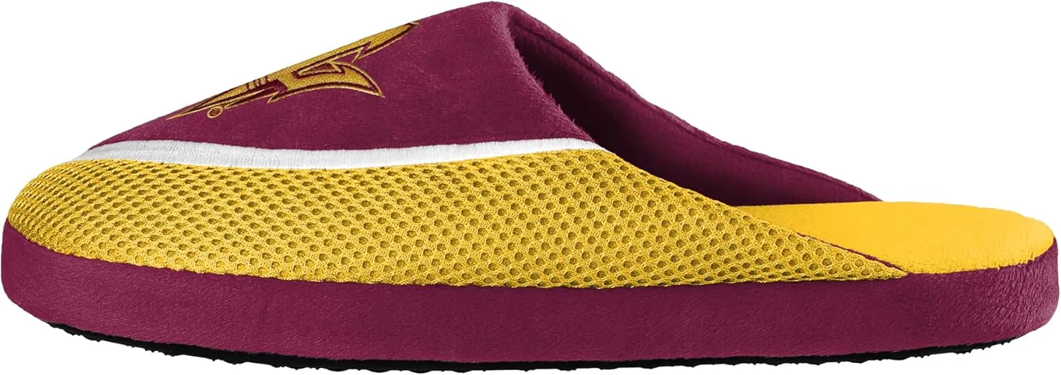 FOCO Men's NCAA 2022 Big Logo Color Edge Slipper