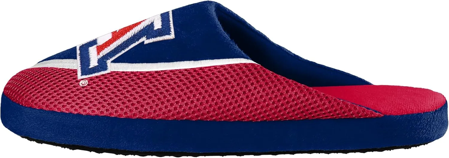 FOCO Men's NCAA 2022 Big Logo Color Edge Slipper