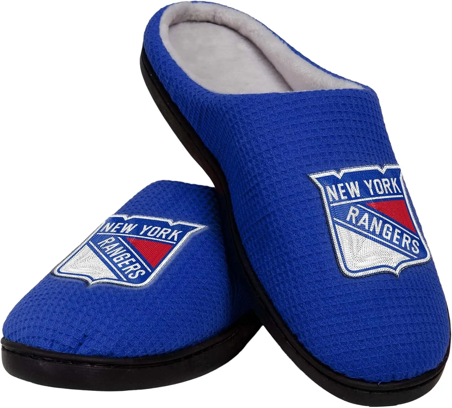 FOCO NHL Mens Memory Foam Slide Slippers