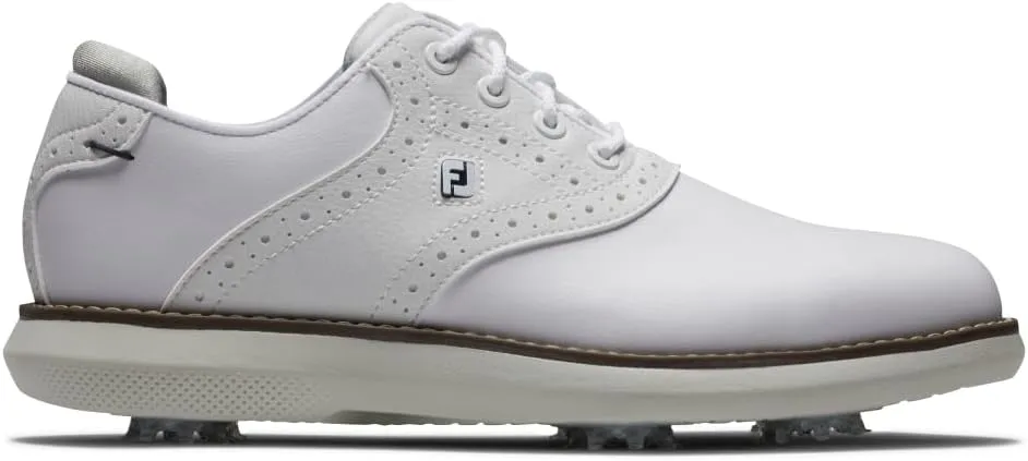 FootJoy Unisex-Child Traditions Junior Golf Shoe