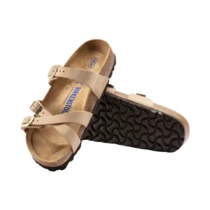 Franca Soft Footbed (Nubuck Leather) - Sandcastle.