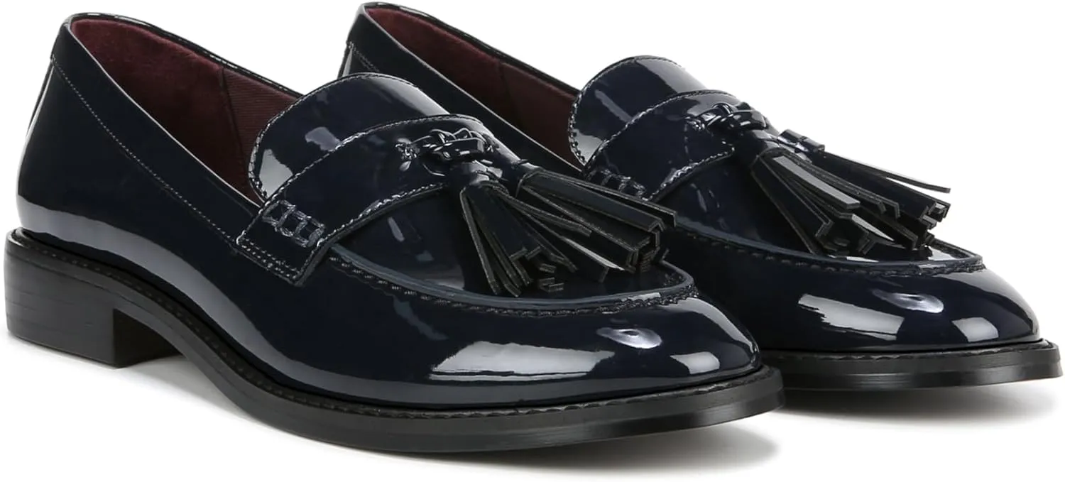 Franco Sarto womens Carolynn Low Slip on Tassel Loafers