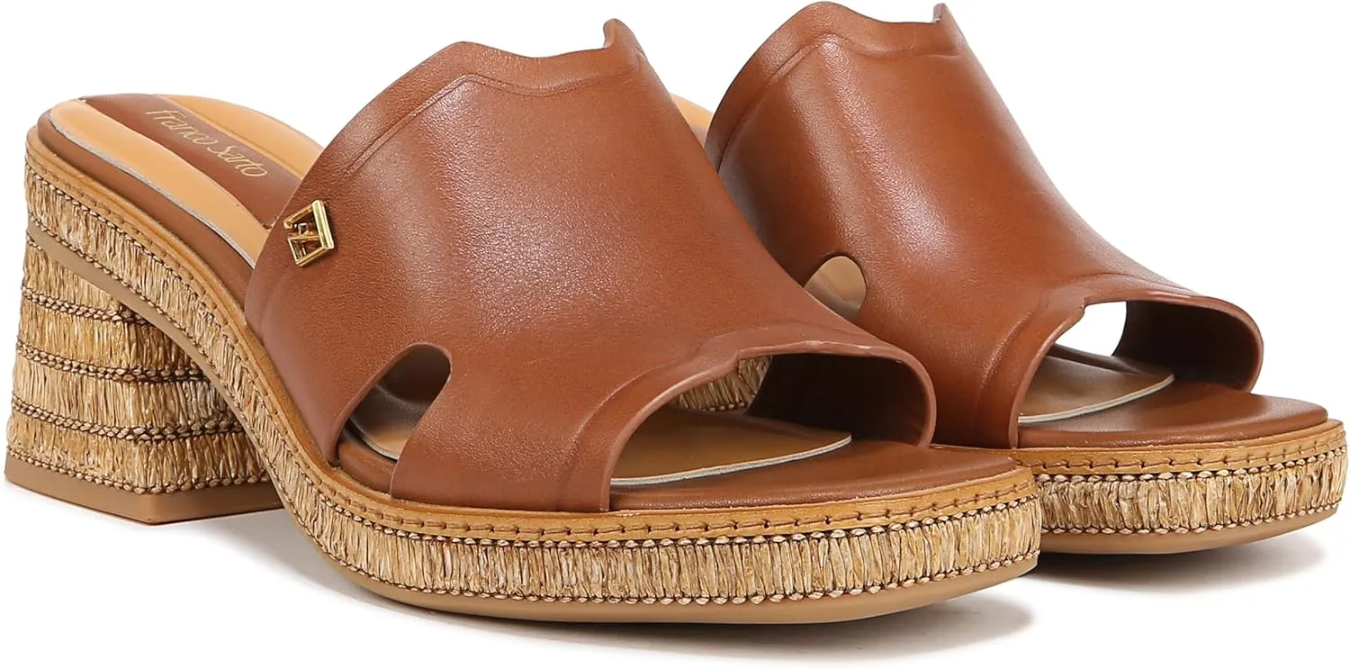 Franco Sarto Women's Florence Fashion Slide Heeled Sandals