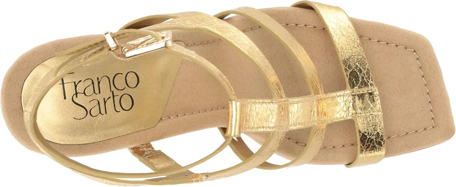 Franco Sarto Women's Rine Strappy Heeled Sandal