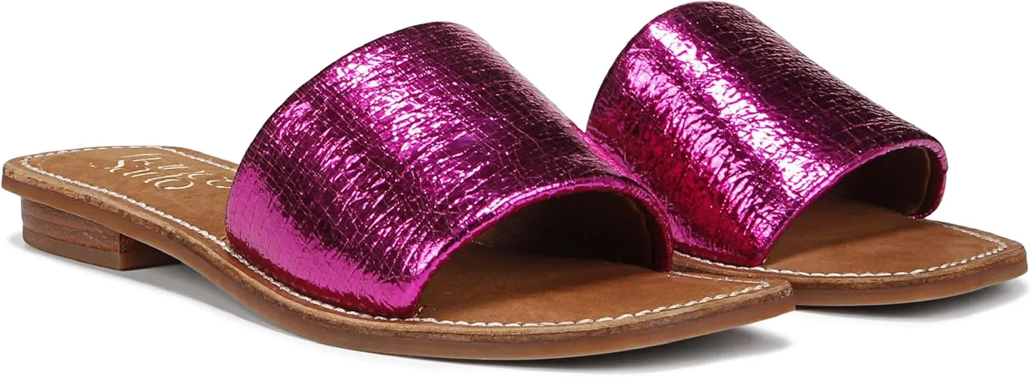 Franco Sarto Women's Tina Fashion Slide Flat Sandal