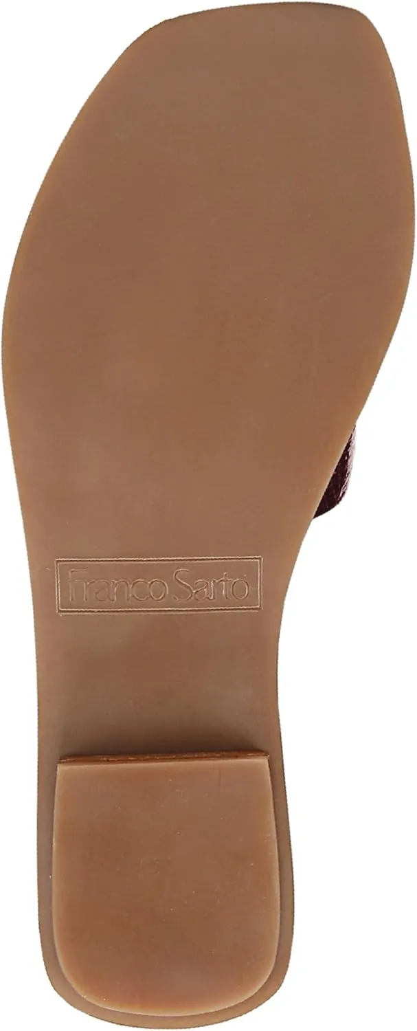 Franco Sarto Women's Tina Fashion Slide Flat Sandal