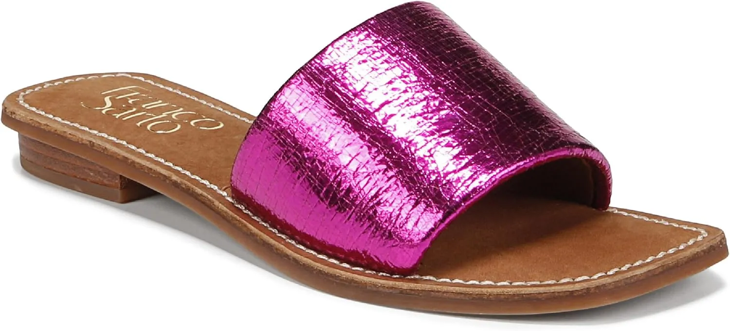 Franco Sarto Women's Tina Fashion Slide Flat Sandal