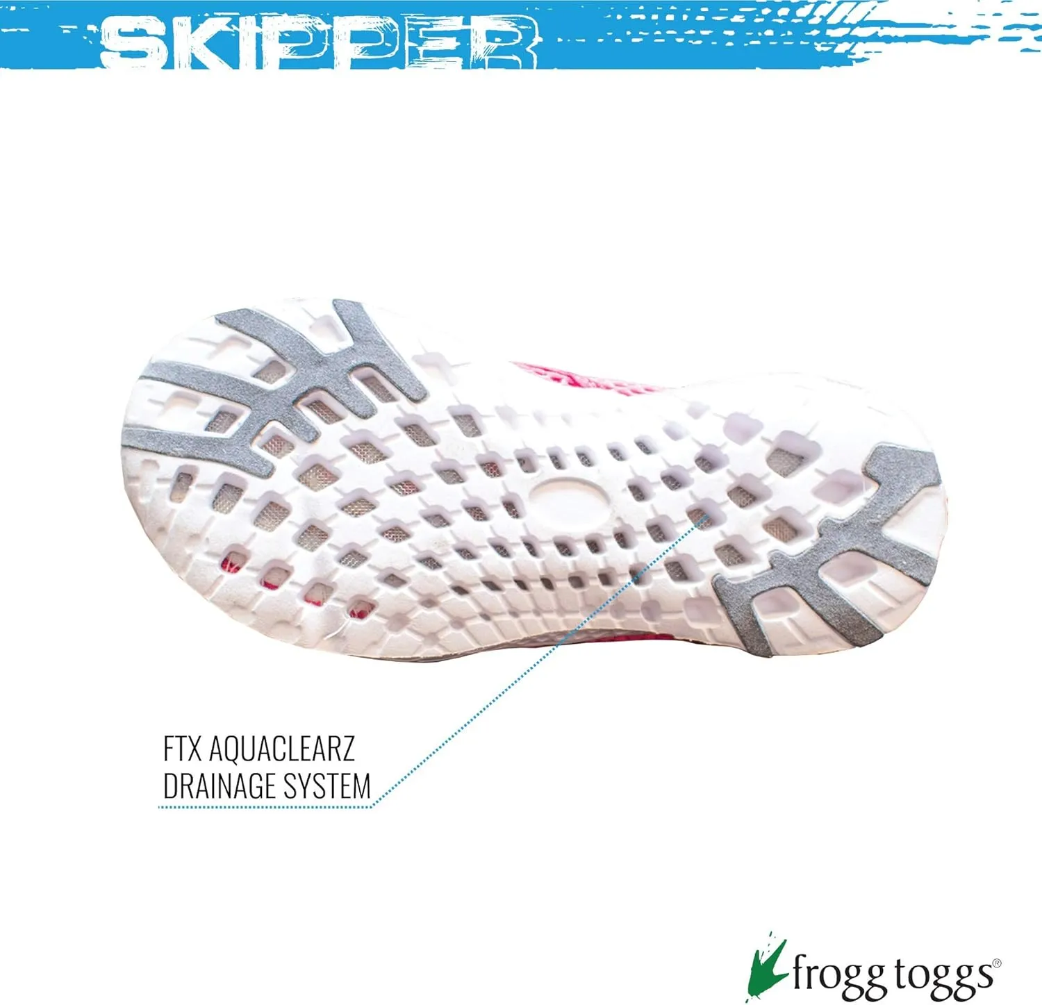 FROGG TOGGS Boy's Skipper Water Draining Quick-Dry Sport Shoe