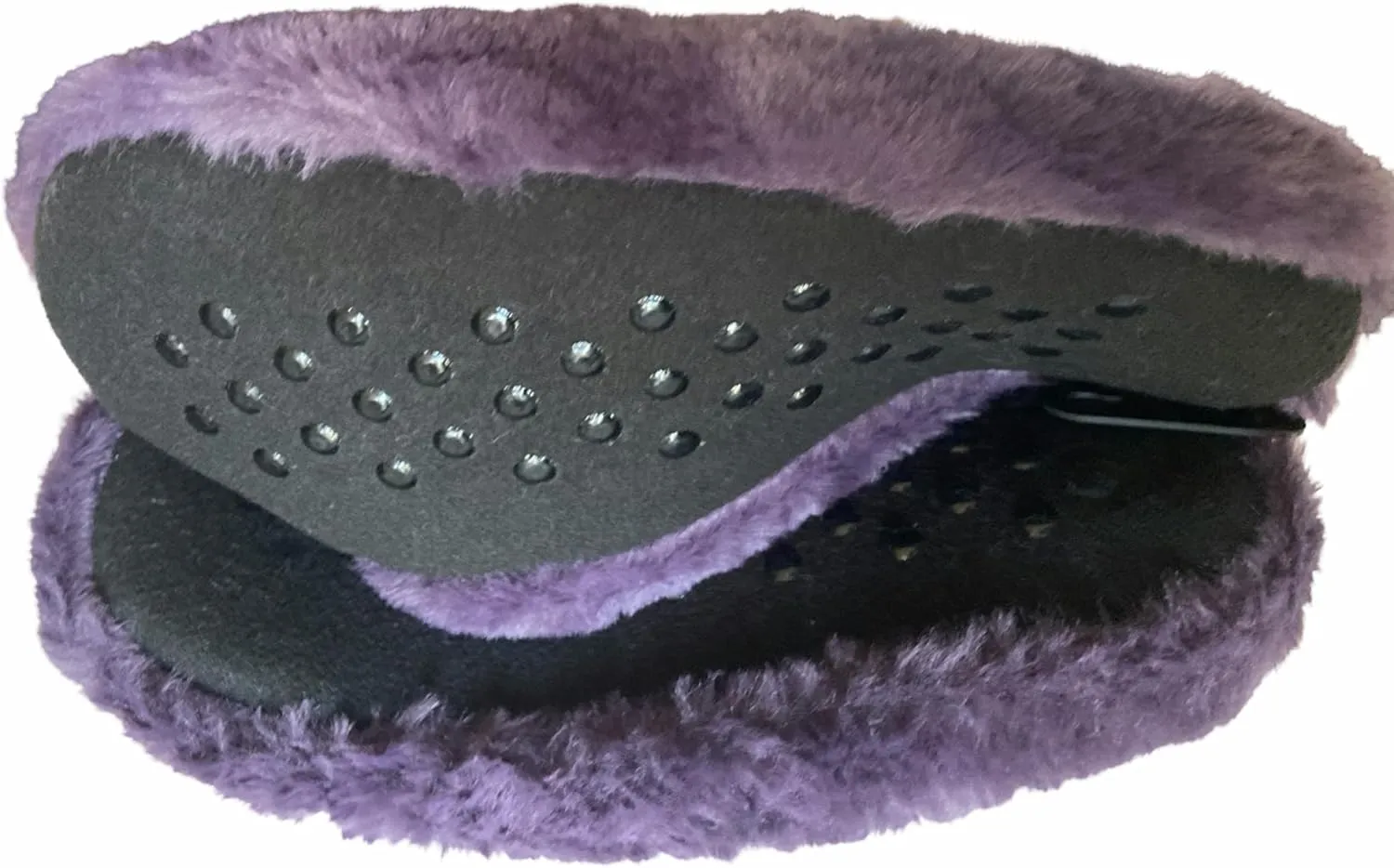 Fuzzy Babba Women's Slipper Socks ~ Bottom Grippers ~ Lightweight ~ Women Shoe Size 7-9.5
