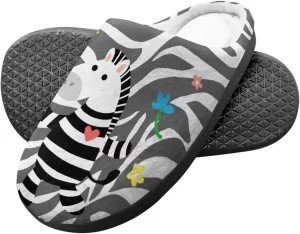 Fuzzy Slippers for Girls Unisex-Child Plush House Shoes Boys Cozy Slippers